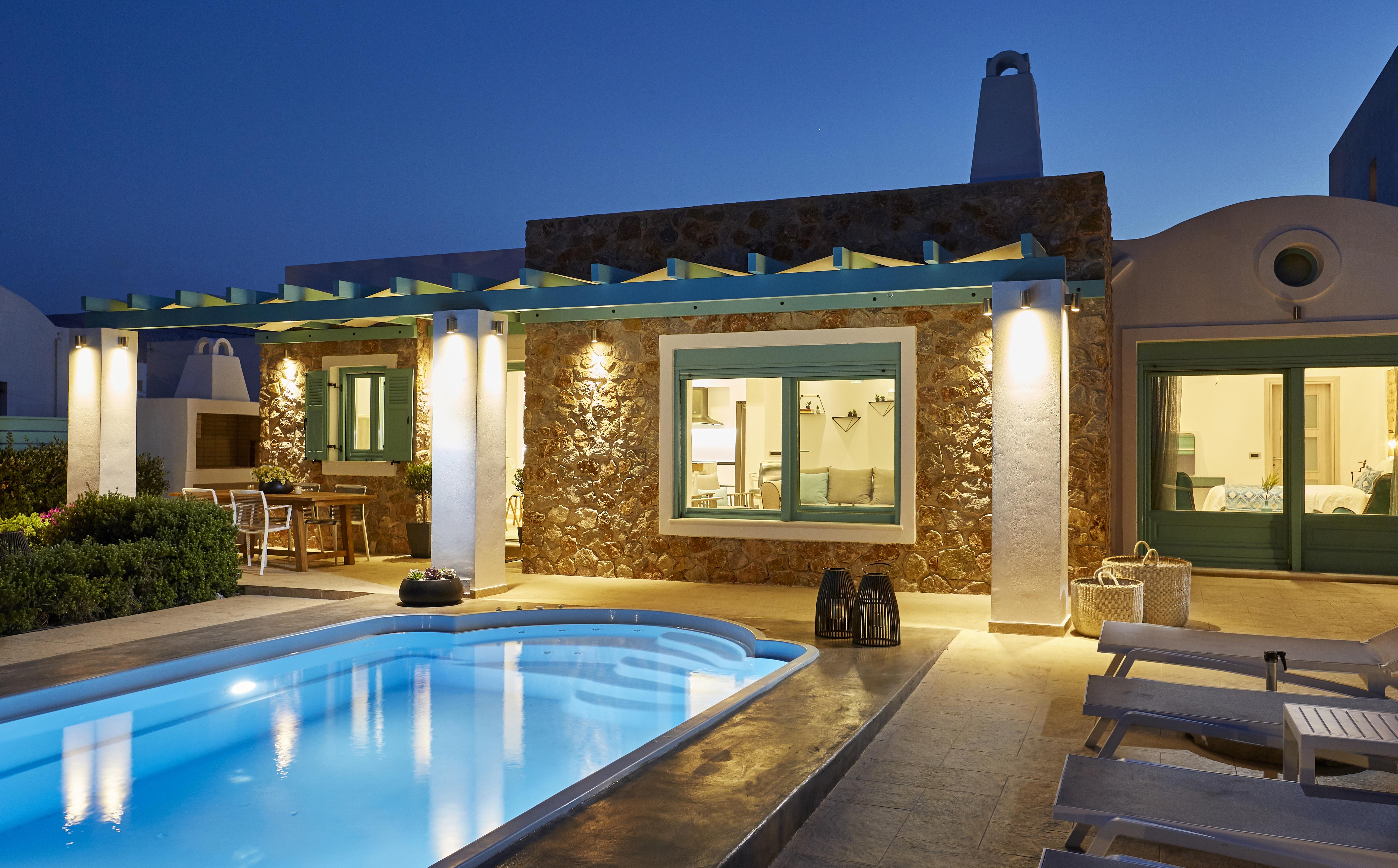 Almyriki Beach Villa Monolithos Exterior foto