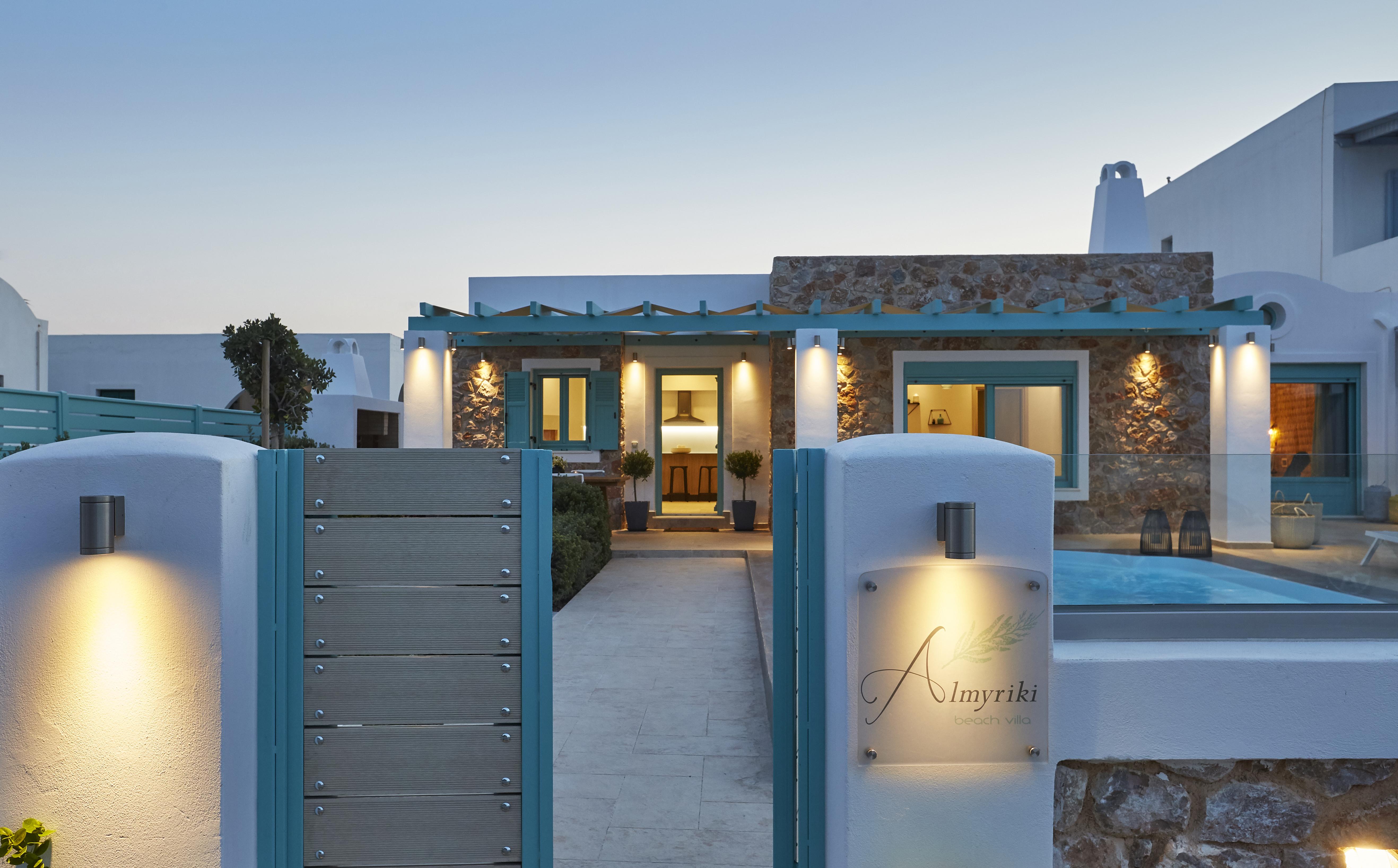 Almyriki Beach Villa Monolithos Exterior foto