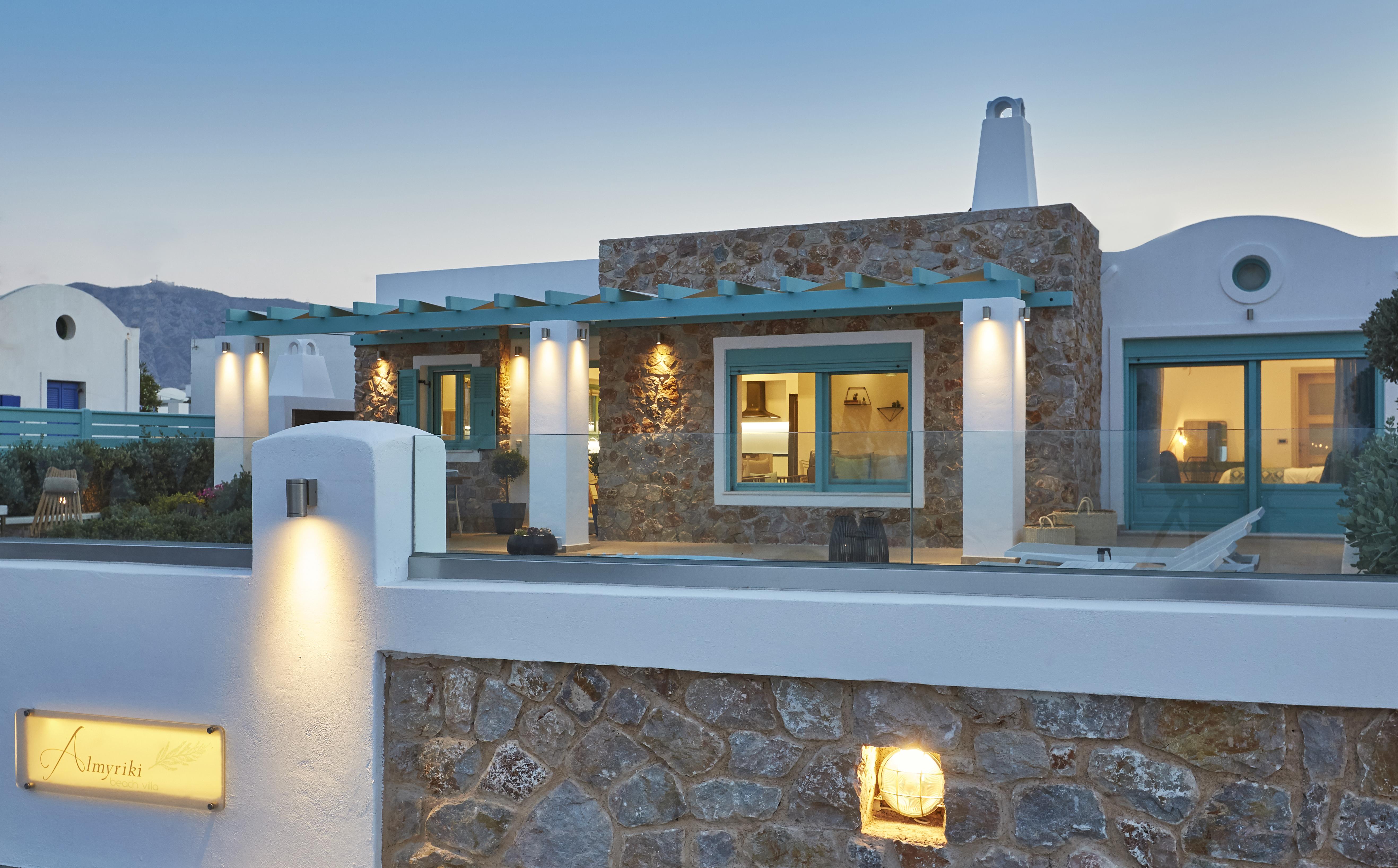 Almyriki Beach Villa Monolithos Exterior foto