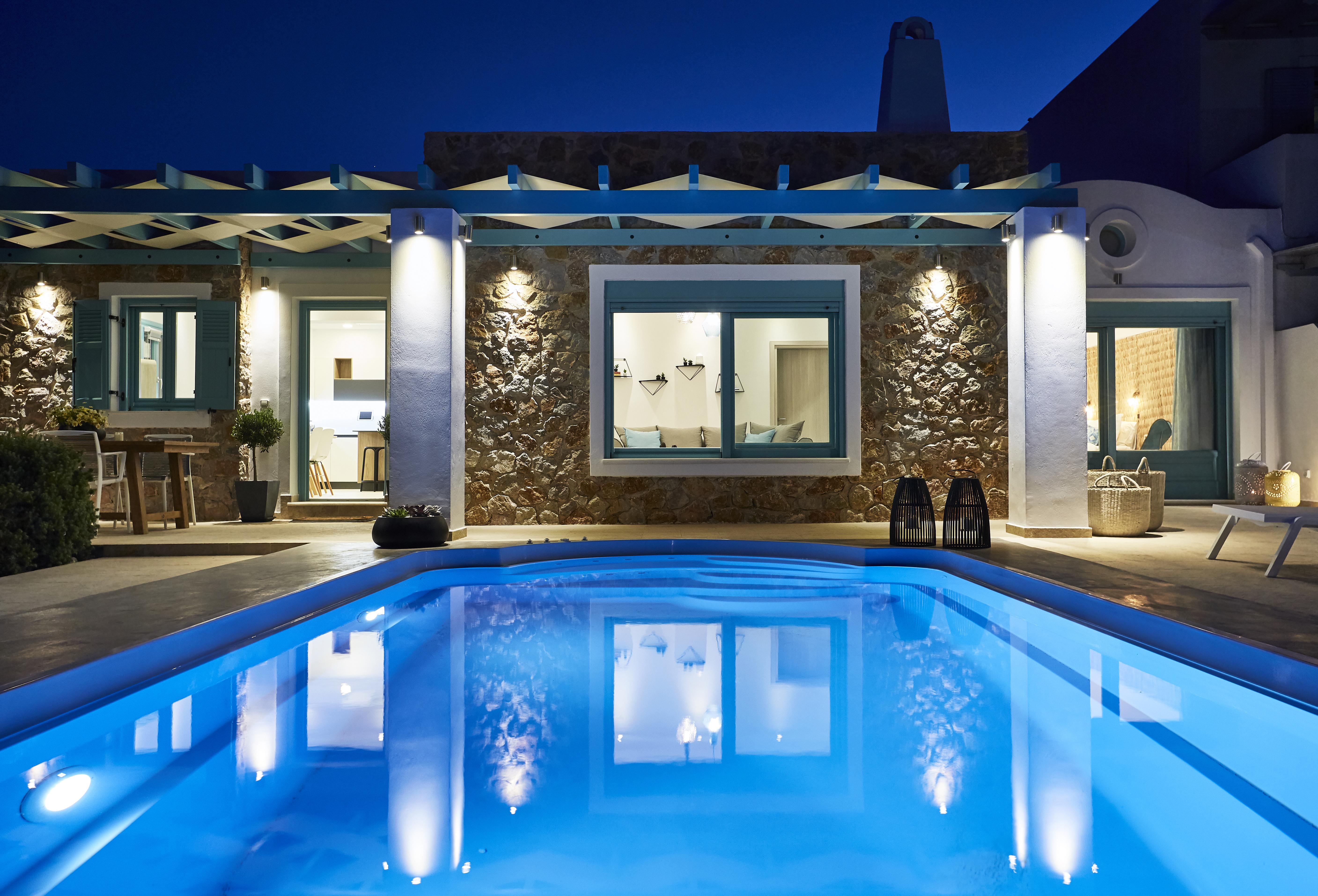 Almyriki Beach Villa Monolithos Exterior foto